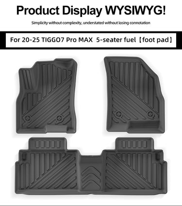 TPE Floor Mats & Trunk Mat for TIGGO7 Pro MAX